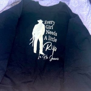 Custom made Yellowstone crewneck